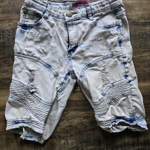 Stylish Distressed Denim Shorts